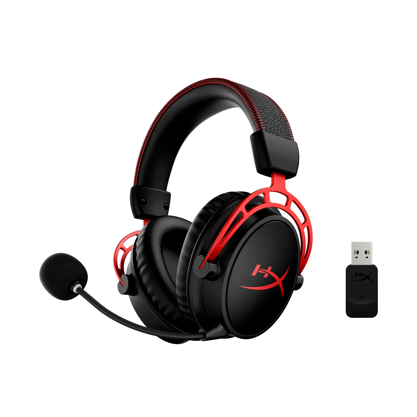 HyperX Cloud Alpha - Wireless Gaming Headset (Black-Red) - Image 3