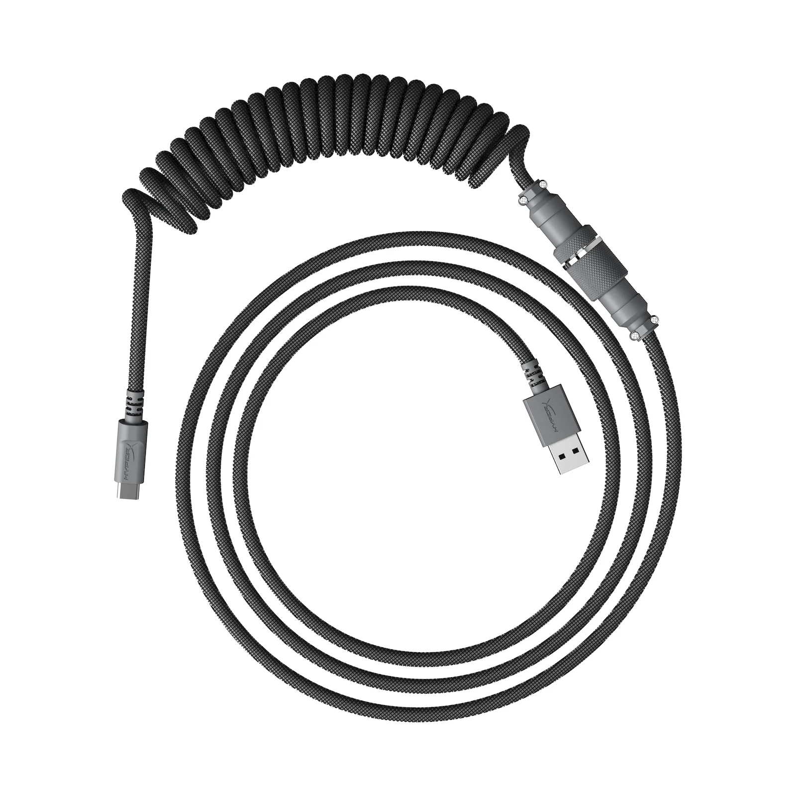 HyperX USB-C Coiled Cable Light Green-White