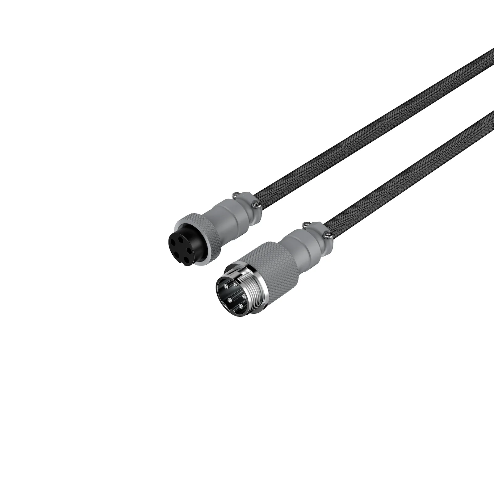 HyperX USB-C Coiled Cable Light Green-White - Image 3
