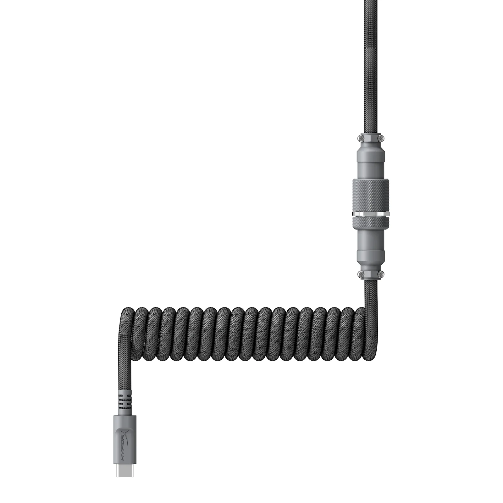 HyperX USB-C Coiled Cable Light Green-White - Image 4
