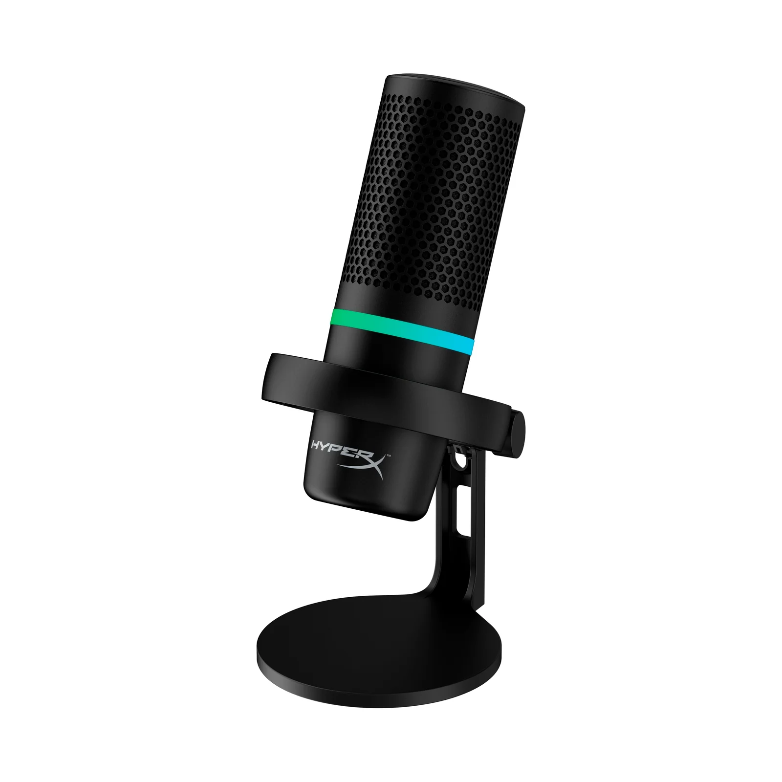 HyperX DuoCast - USB Microphone (Black) - RGB Lighting - Image 4